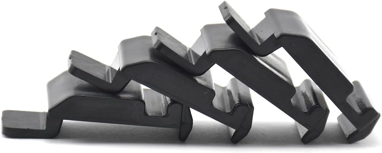 Juego de 4 piezas de goma para cerradura de puerta para Mercedes W123 240D 280E 300D