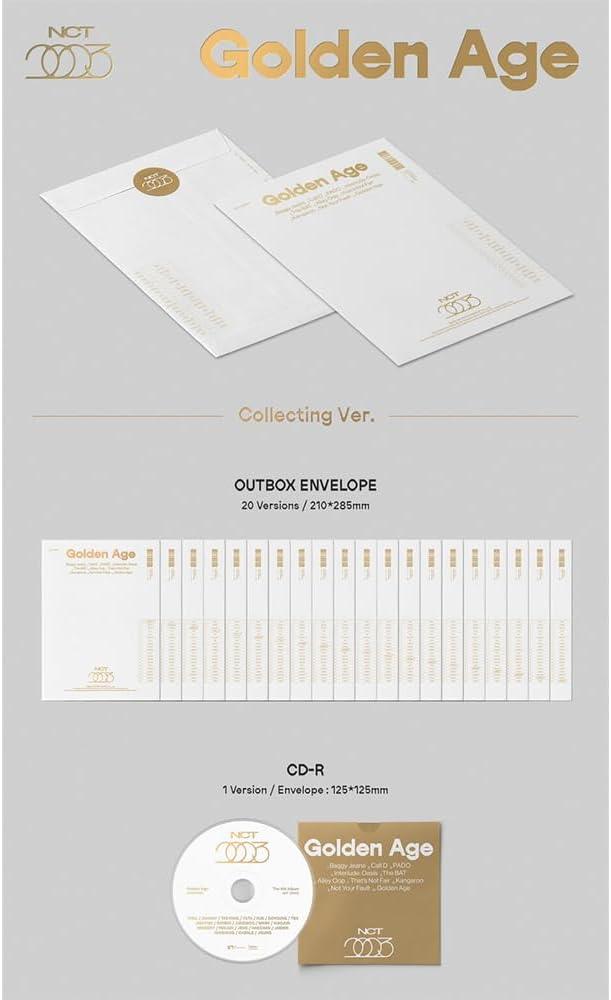 NCT – Edad de Oro 4 Álbum Completo Coleccionando Ver (TEN)