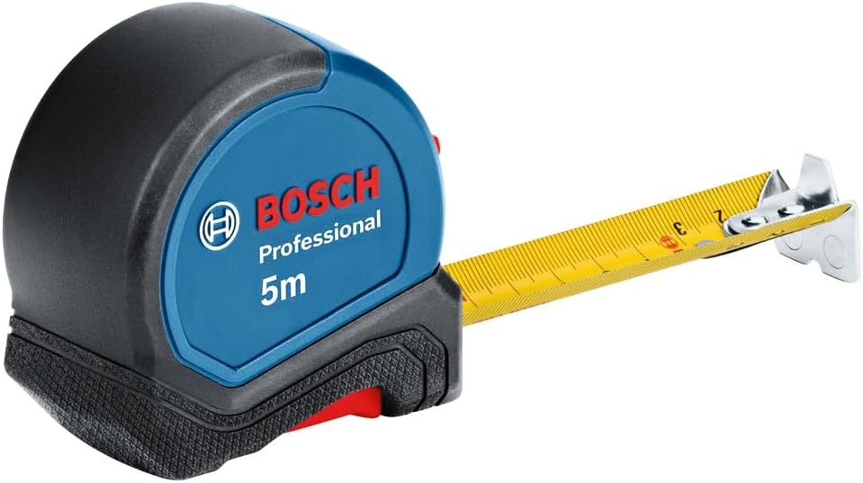 Bosch Professional 1600A016BH Cinta métrica (longitud 16.4 ft, ancho 1.063 in, en embalaje blíster)