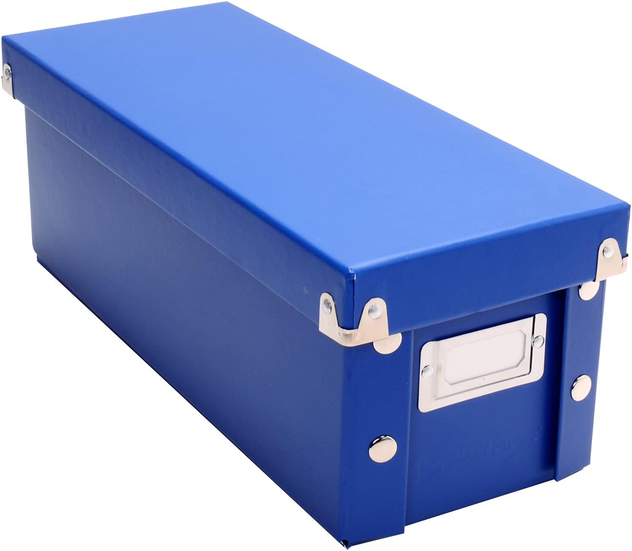 Snap-N-Store Caja de almacenamiento  Paquete de 2 cajas de almacenamiento medianas plegables de 13.25 x 5.13 x 5.13 pulgadas con tapas para