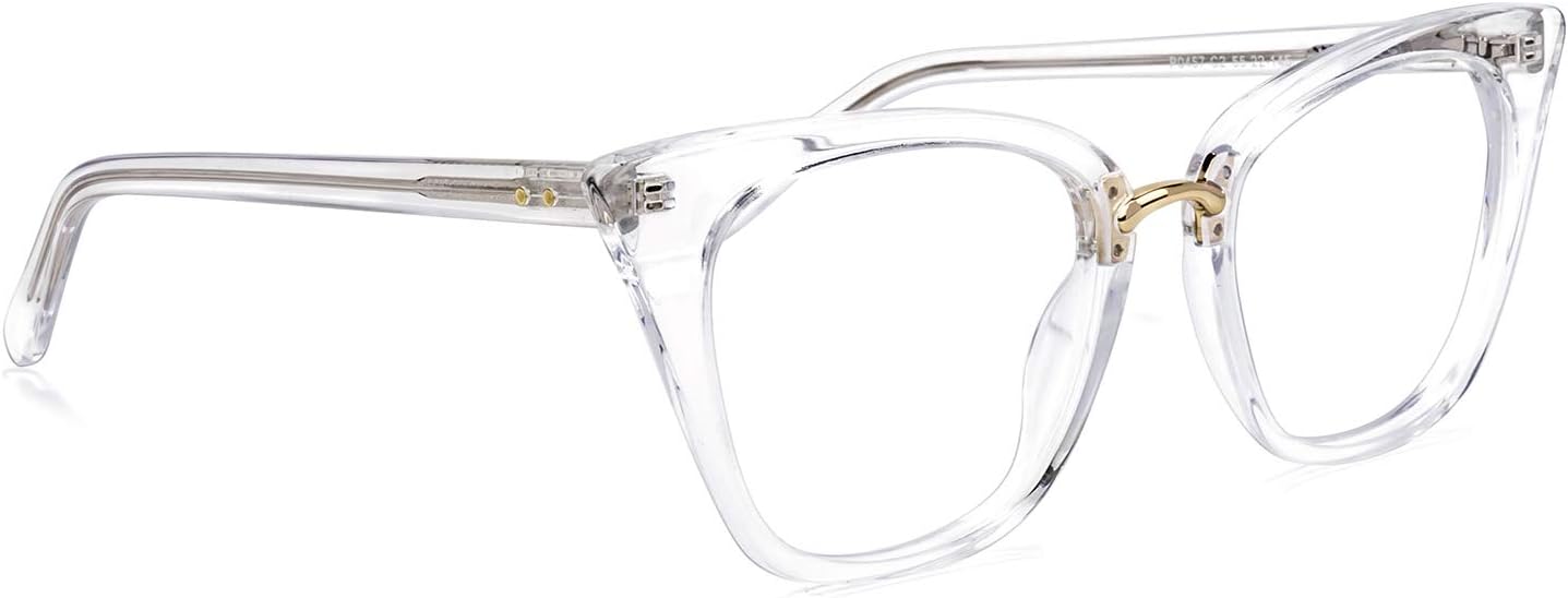Zeelool Gafas de bloqueo de luz azul ojo de gato para mujer 100% protección UV400 Martha FA0457