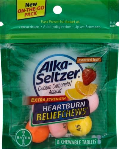 Alka-seltzer, goma de mascar de frutas, 1, 1