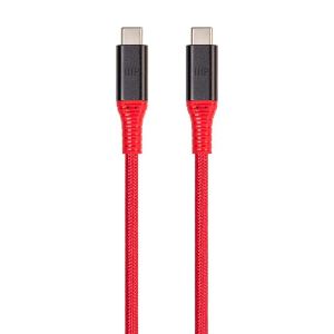 Monoprice Durable USB 3.2 Gen 2 Tipo-C Datos y Power Kevlar reforzado Nylon Braid Cable – 3.3 ft – Rojo  5A100W – AtlasFlex Series Monoprice Durable USB 3.2 Gen 2 Tipo-C Datos y Power Kevlar reforzado Nylon Braid Cable – 3.3 ft – Rojo  5A100W – AtlasFlex Series