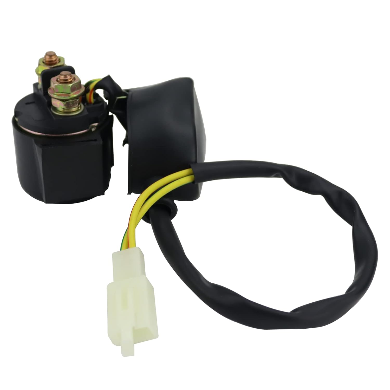 Motor de arranque de 3 pernos y relé solenoide y CDI para 50cc 70 cc 90cc 100 cc 110cc 125 cc ATV Dirt Bikes Go Karts Chinese Pit Bike Quad 4