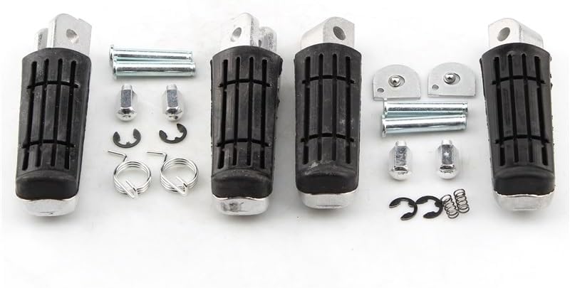 Footrests Foot Pegs Pedal Rest Front And Rear Footpegs Footrest For Yam&aha FJR1300 FZ400 FZ6R XJR400 XJR1200 XJR1300 XJ6 FZ6N FZ6 FZ1