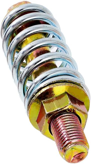 M10-0.049 x 2.638 in Kit de pernos y tuercas de resorte de escape, clase 10.9 de repuesto para pernos de escape y kit de accesorios de resorte (4)