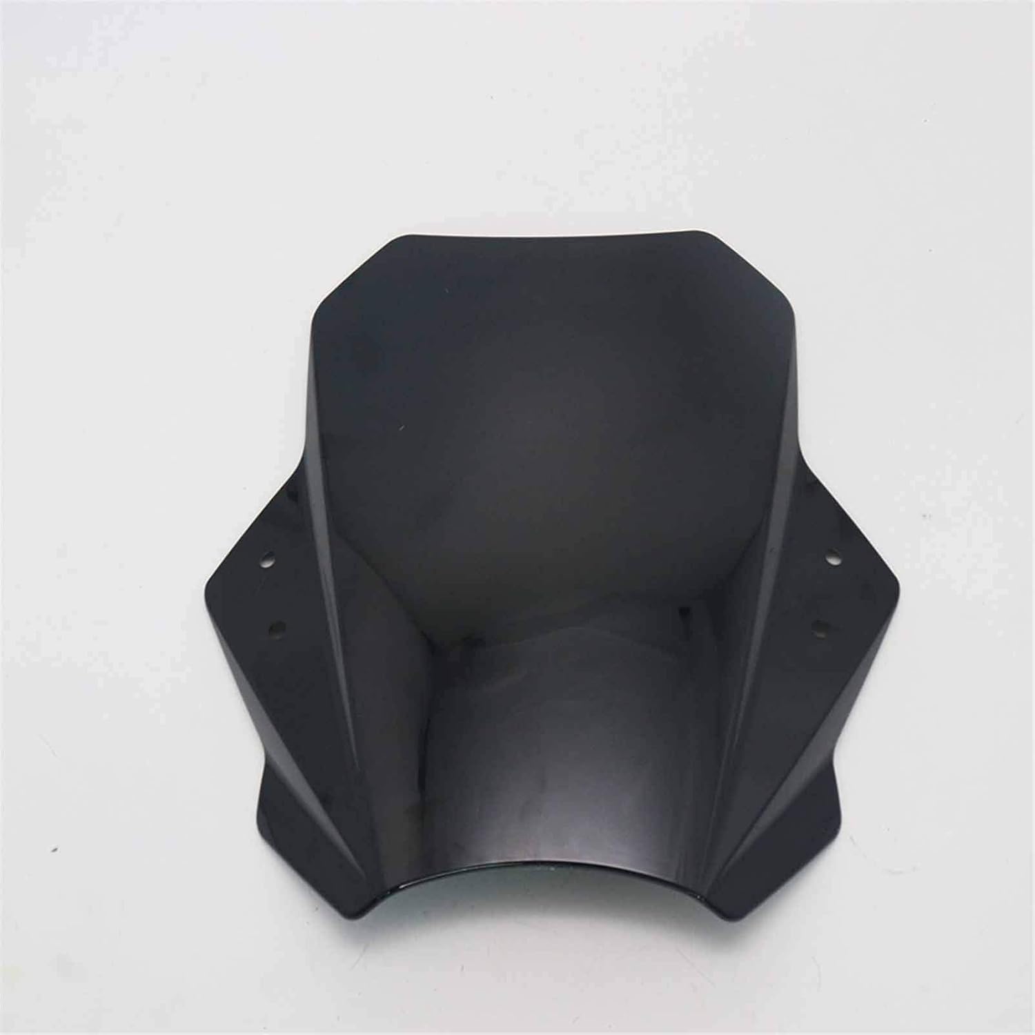 Parabrisas de motocicleta compatible con Kawasaki VERSYS 650 1000 X300 Vulcan S Z400 Z125 (color negro)