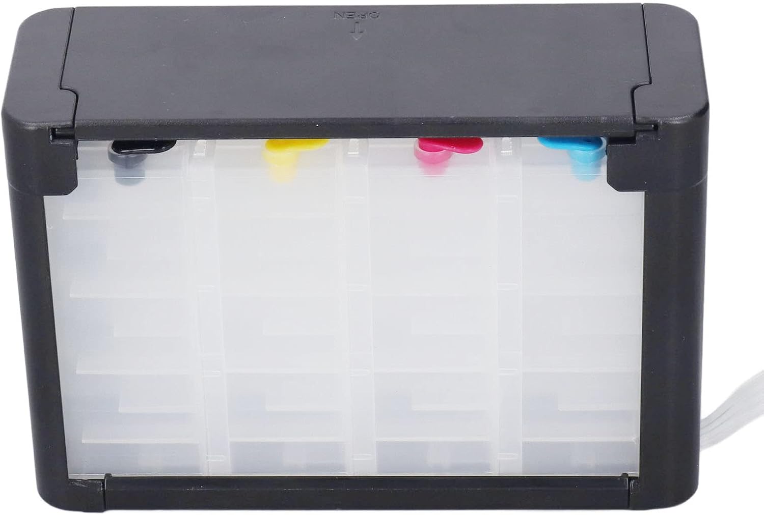 FTVOGUE Cartucho continuo de suministro de tinta, impresora de recarga de color con chip permanente para (HP 952)