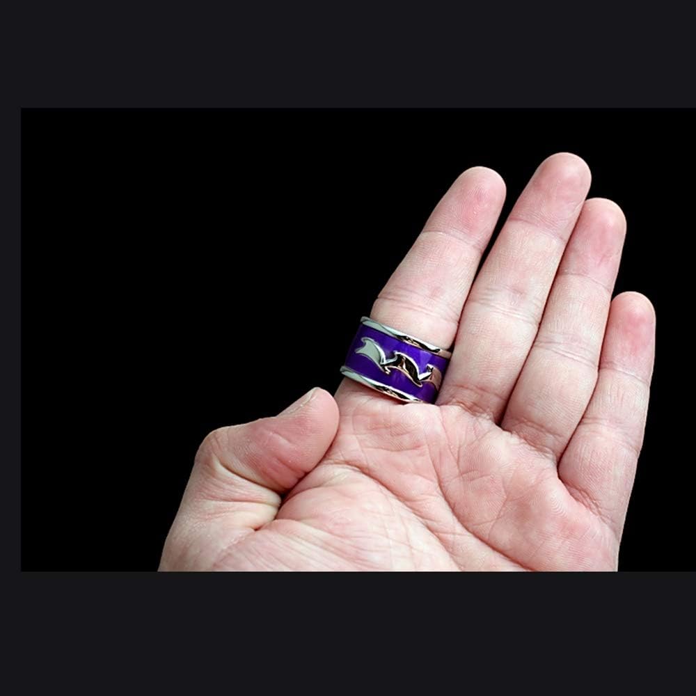 Gran maestro del cultivo demoníaco Jiangcheng Zidian Anillo Modelo Figura de Acción Arte Juguetes Colección Regalo