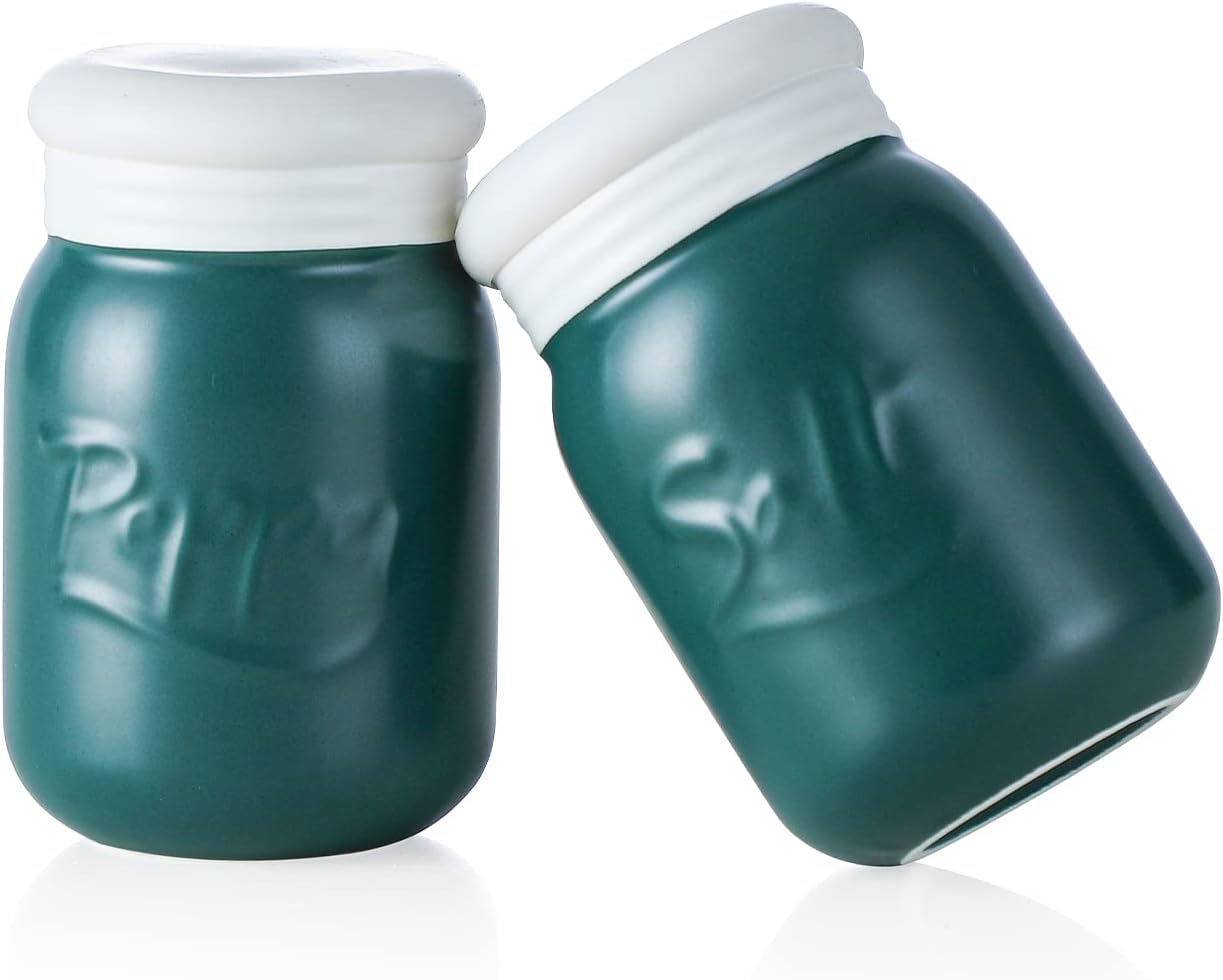 Juegos de salero y pimentero (verde mate)