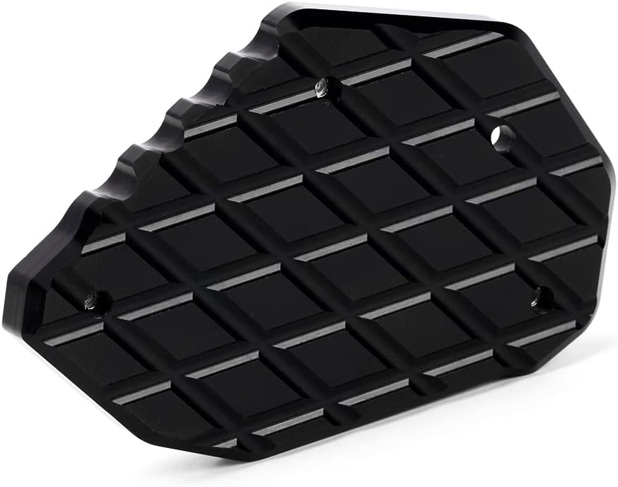 Placa de extensión para soporte lateral de motocicleta compatible con KTM 890 AdventureR 2020-2023  Soporte de almohadilla de pie 890 ADV 890ADV