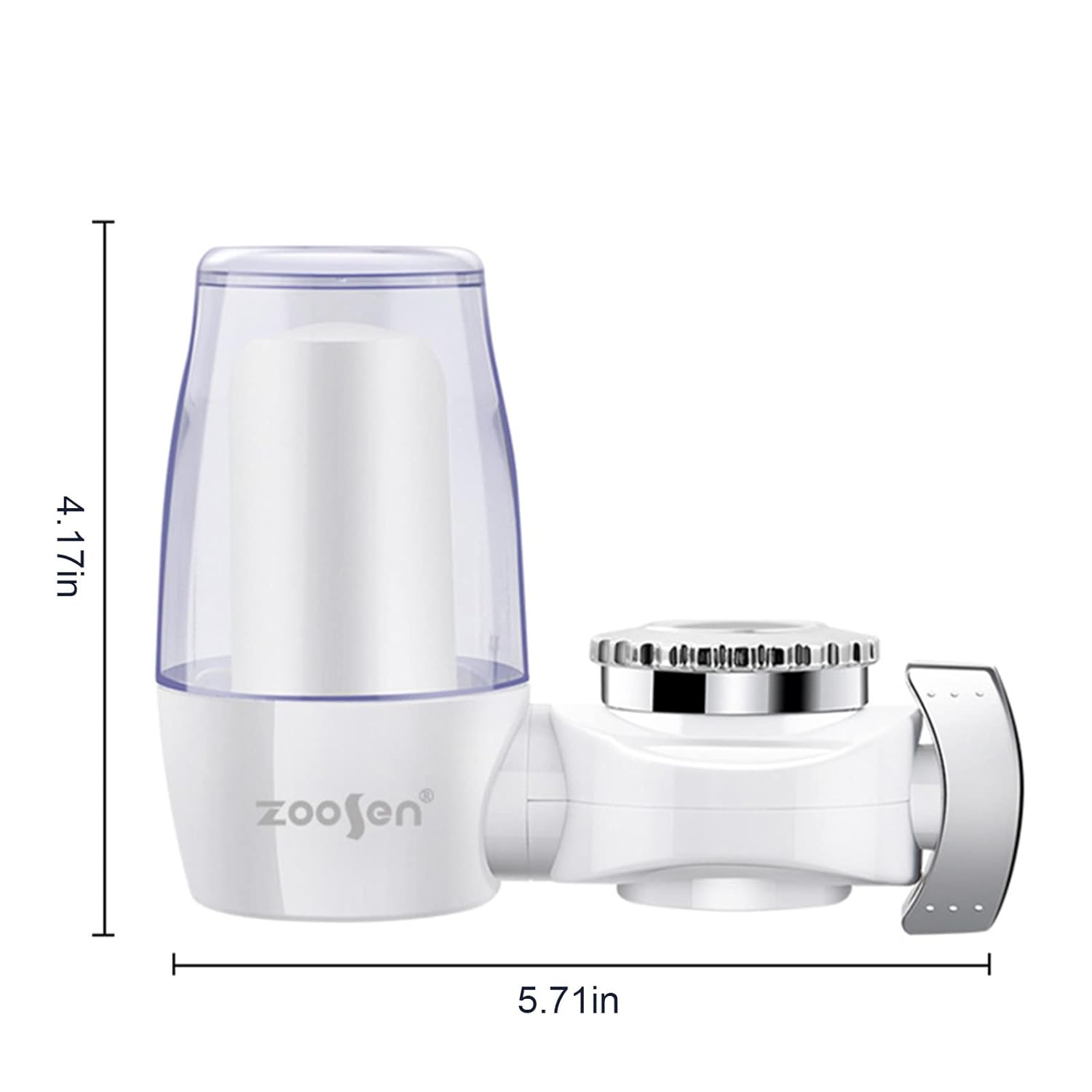 Filtro de agua para grifo, sistema de filtro de grifo de agua del grifo, purificador de agua se adapta a grifos estándar para el hogar, cocina, baño