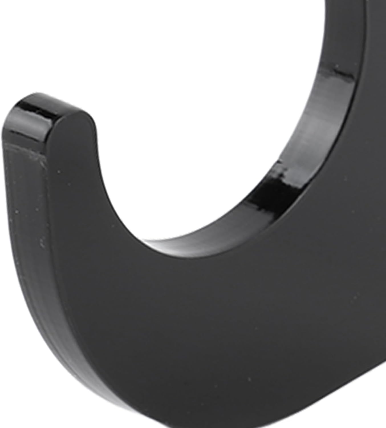 2 soportes para espadas, soporte de pared de acrílico pulido, soporte de carga fuerte, gancho de espada ajustable para hachas sables de luz, soporte