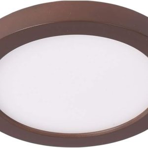 WAC Lighting, Montaje empotrado Energy Star LED redondo de 5 pulgadas de 3500 K en níquel cepillado WAC Lighting, Montaje empotrado Energy Star LED redondo de 5 pulgadas de 3500 K en níquel cepillado