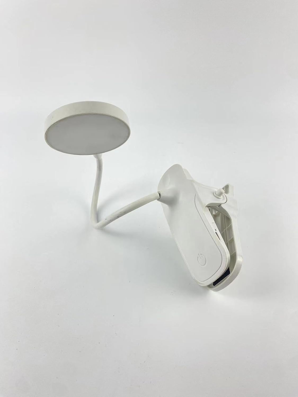 SJHUOUP – Lámpara de escritorio con clip, 3 modos de iluminación, 10 modos de iluminación, 10 brillos regulables, luz de abrazadera USB, flexible,