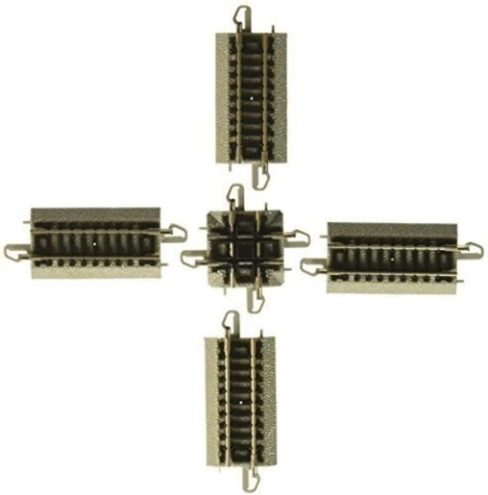 Bachmann BAC44841 N-Scale Níquel-Plata Níquel-Plata NS (90 Grados Crossing E-Z)