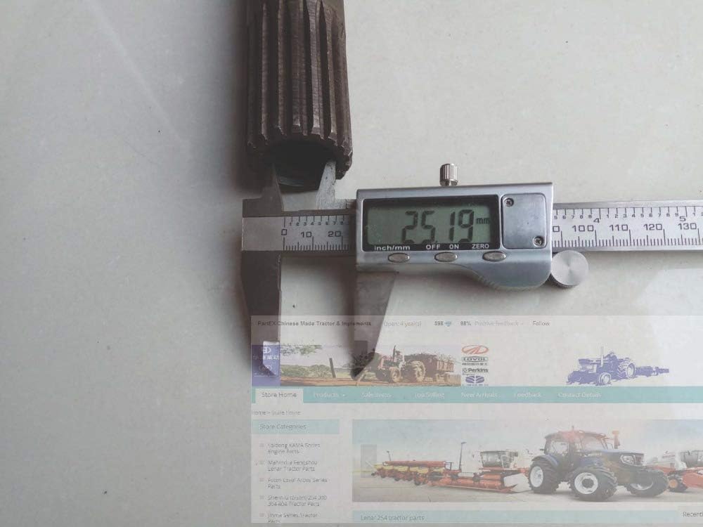 Piezas de herramienta FT300.37B.202, el primer eje, para el tractor Foton FT304-FT454 serie