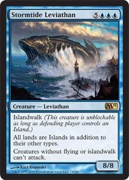 Magic the Gathering – Stormtide Leviathan – Magic 2011
