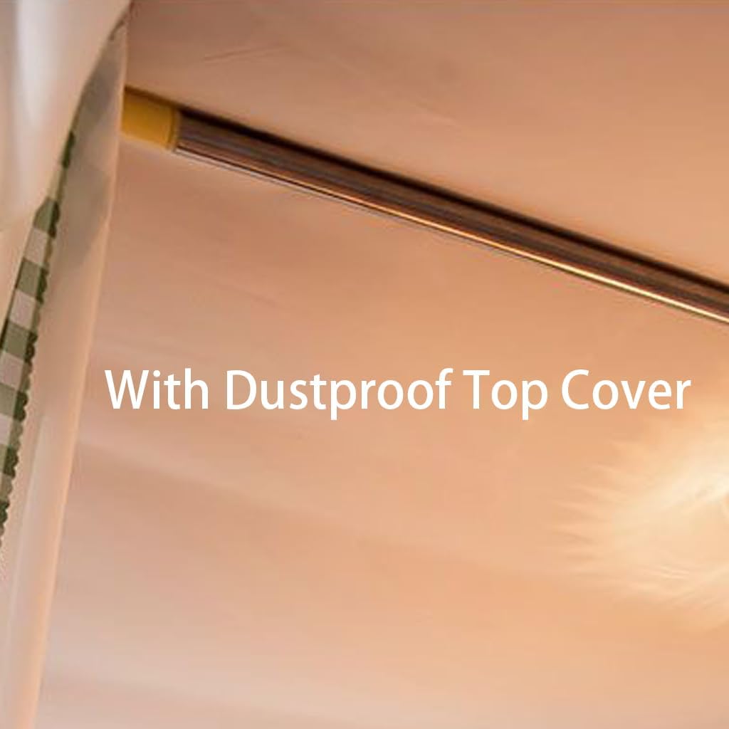 Cortinas de mosquitera para litera, transpirables, a prueba de polvo, para cama individual, tienda de campaña, cortinas para dormitorio