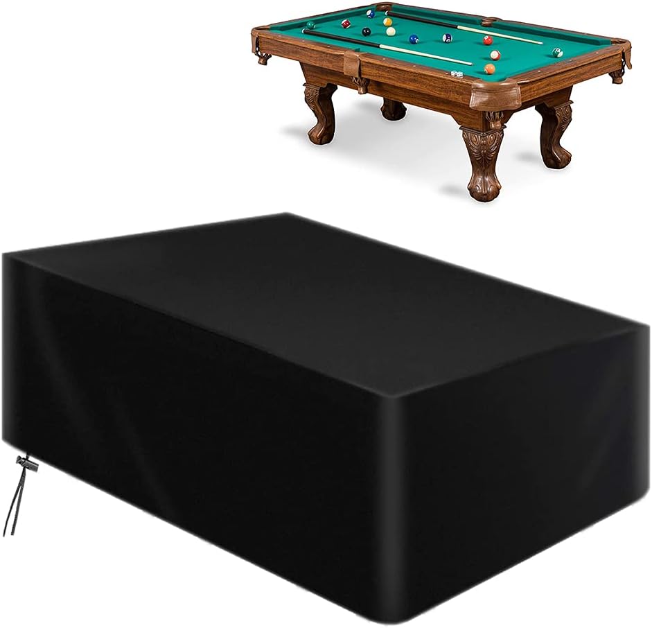 Cubierta impermeable para mesa de billar, mesa de billar, mesa de billar, mesa de billar, 789 pies ajustable (7 pies 88 x 45 x 32 pulgadas)