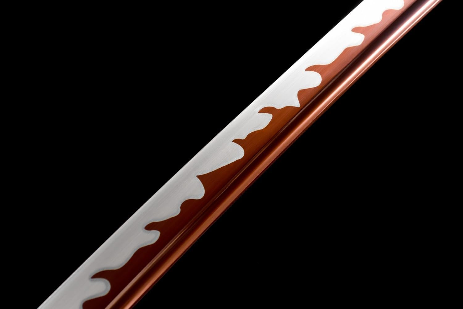 HERO SWORD Katana de una pieza lista para combate, T1095, acero de alto carbono, hoja azul, espada Zoro, espada samurái muy afilada, espada japonesa