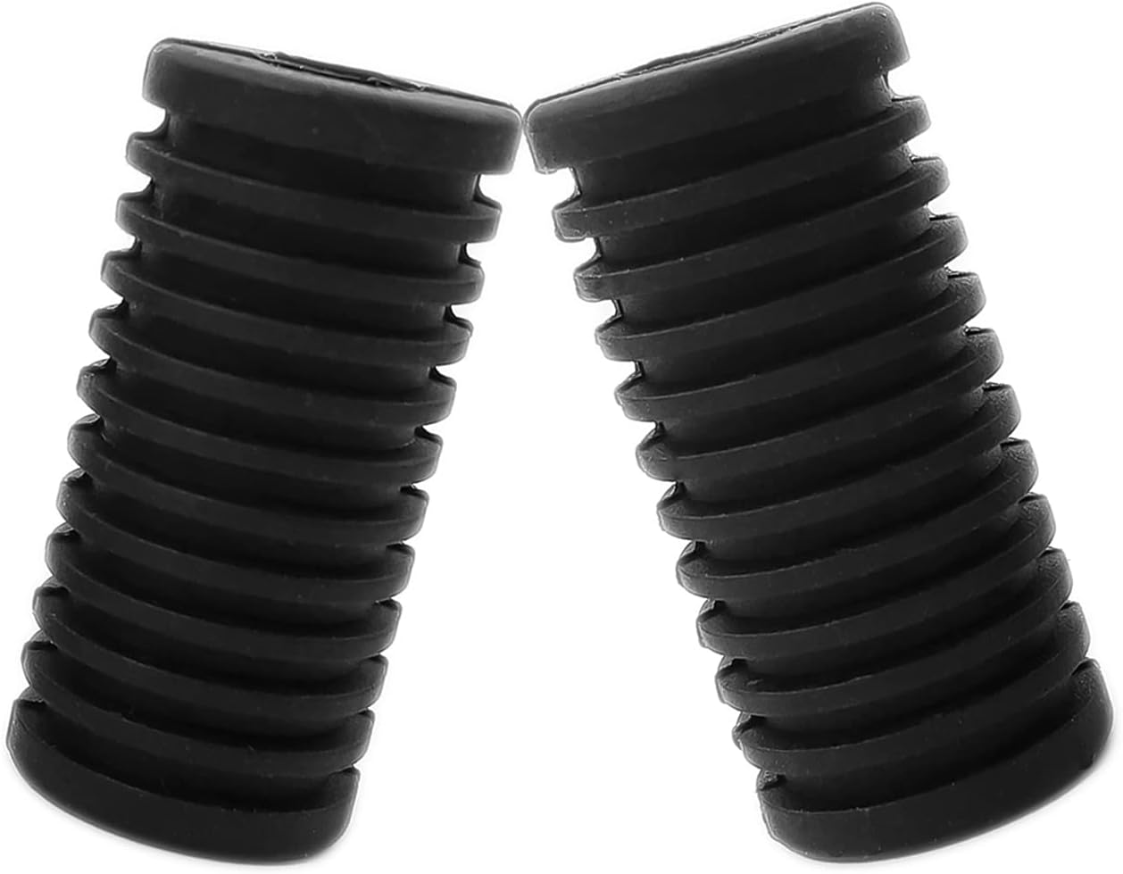 Juego de 2 fundas universales para palanca de cambios de motocicleta, pedal de palanca de cambios de goma, compatible con Kawasaki Suzuki, Yamaha,