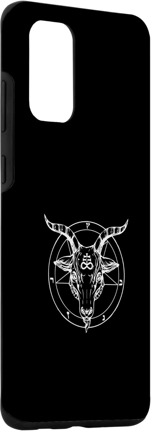 Galaxy S20+ Baphomet Ritual Pentagram True Satanic Occult Case