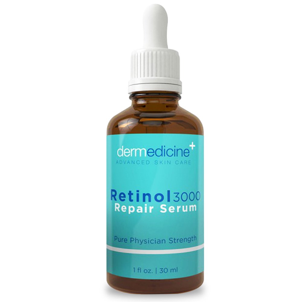 Retinol 3000 suero reparador para la cara  Fórmula profesional pura con vitamina C y ácido hialurónico  Grado profesional ayuda a suavizar la