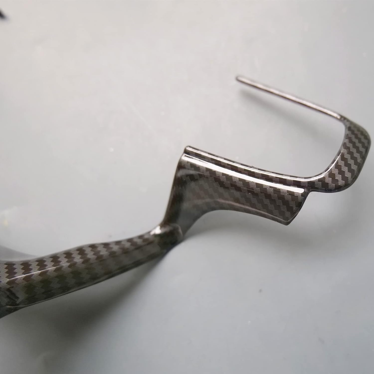 Accesorios de cubierta de volante con impresión de fibra de carbono para KIA Sportage 2023 K5 GT 2021 2022 2023 (impresión de fibra de carbono)