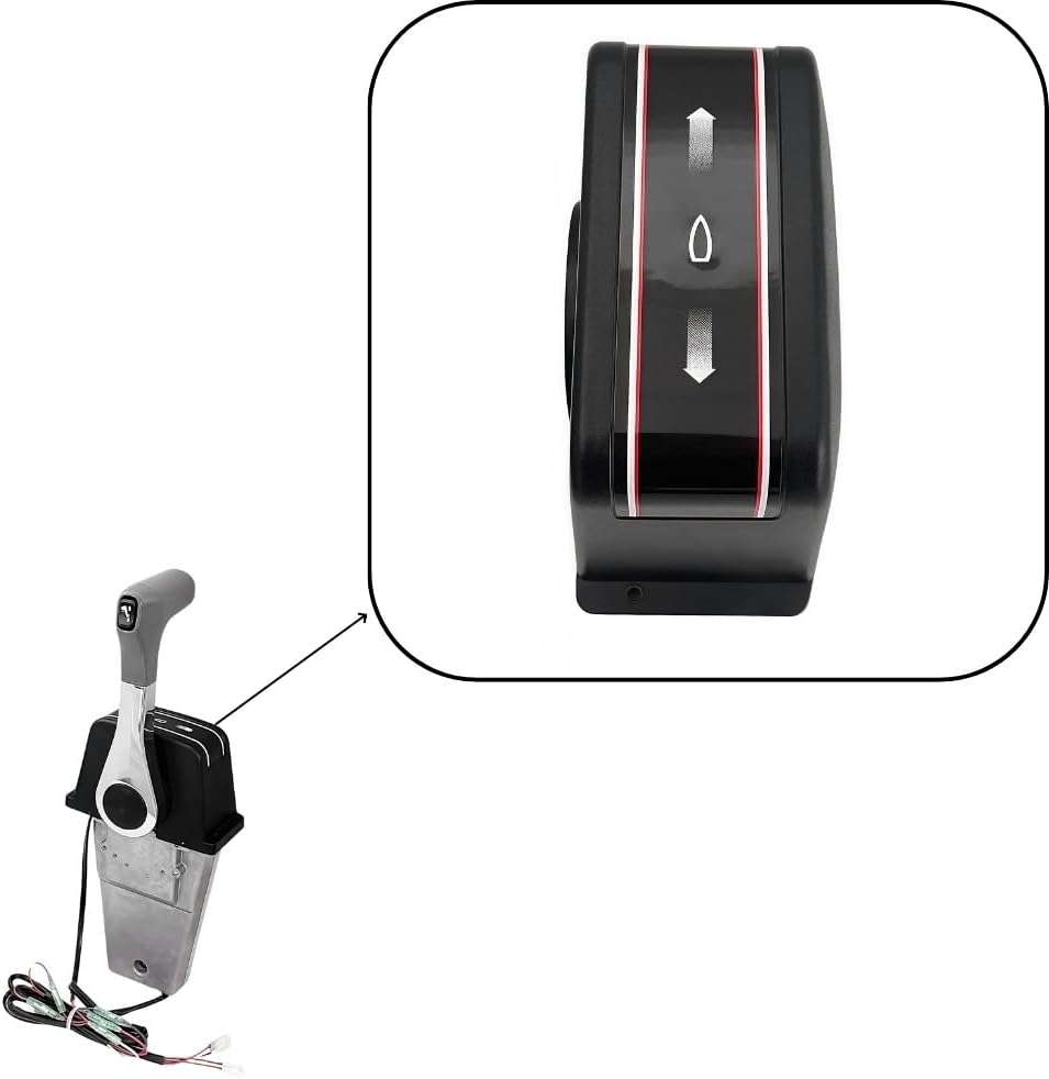 Para Suzuki motor fuera de borda Montaje de control remoto 67200-93J13 Top Mount Power Trim Remolque