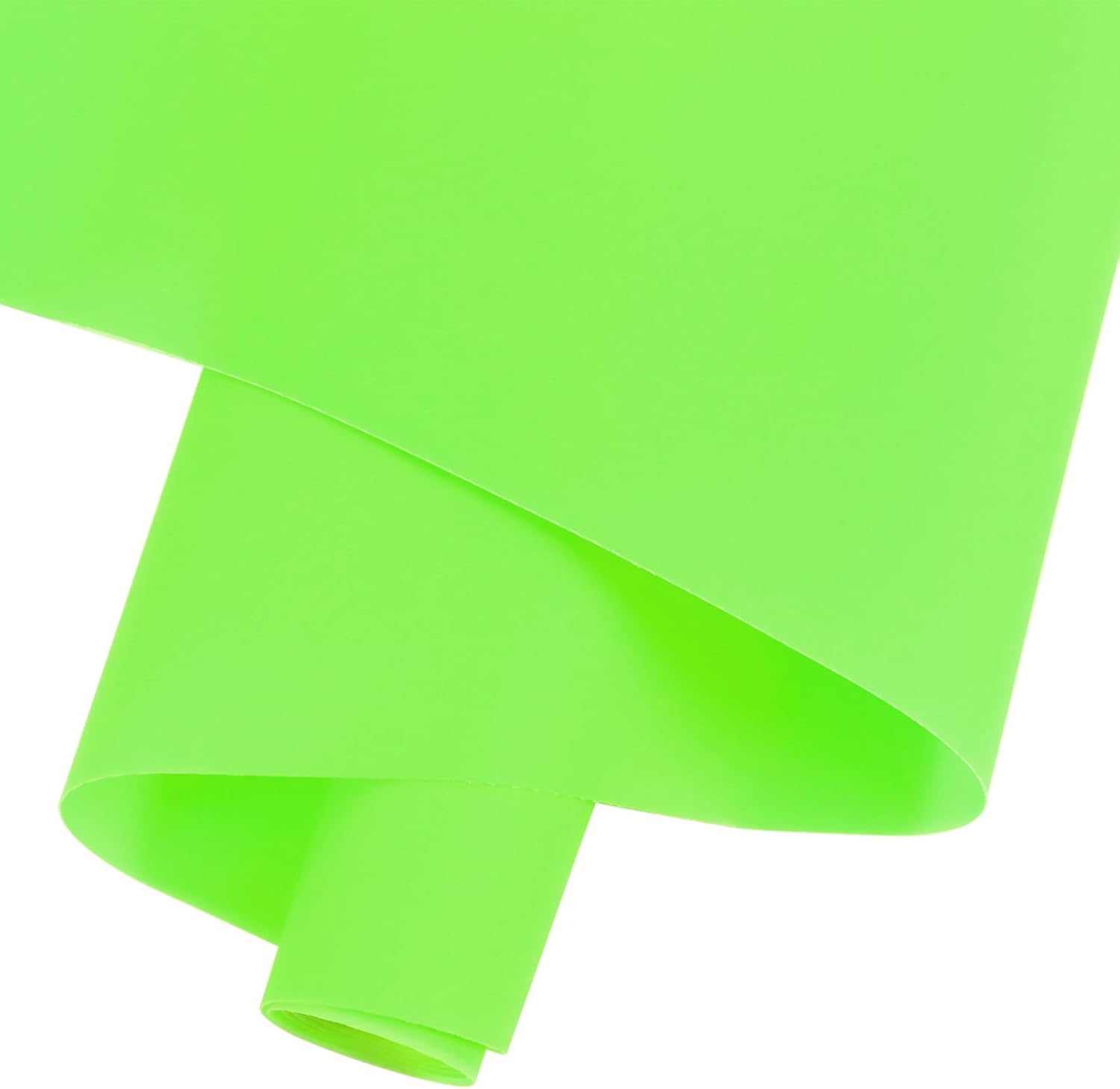 Rollo de gelatina de PVC de color liso impermeable, tela de piel sintética de 12 x 53 pulgadas para hacer manualidades, lazos para el cabello y