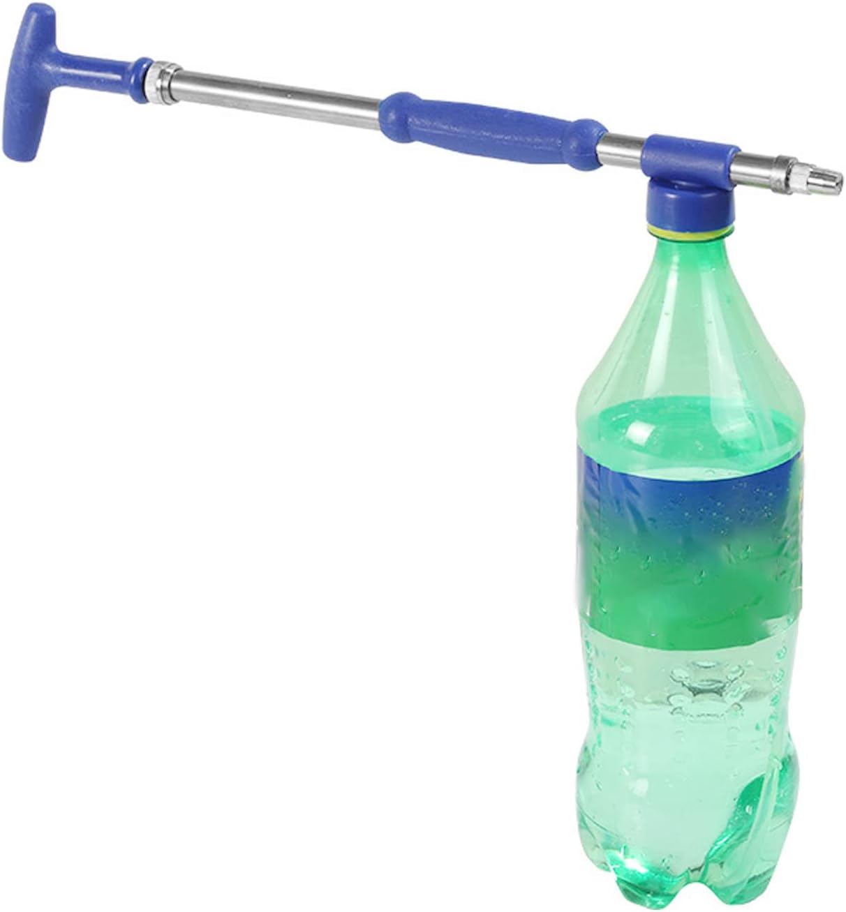 TOPINCN Rociador manual de jardín, cabezal de riego, varita de riego, botella de bebida, boquilla de cabeza, pulverizador de atomización a presión