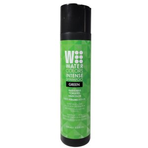 Watercolors Intense Color Depositing Champú, color de cabello semipermanente 8.5 oz – VERDE Watercolors Intense Color Depositing Champú, color de cabello semipermanente 8.5 oz – VERDE
