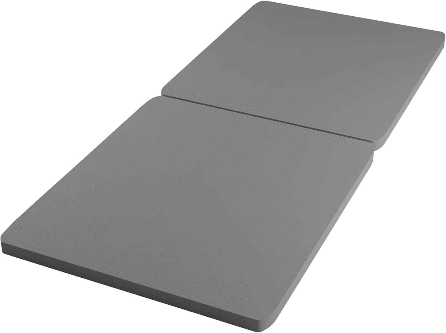 Mayton, Tabla de litera dividida de 1.5 pulgadas totalmente ensamblada para colchónsoporte de cama, individual, gris