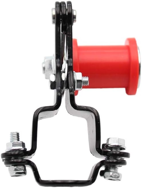 Conjunto de guía tensor de cadena universal ATV Mini Bike Dirt Bike Go Kart (rojo)