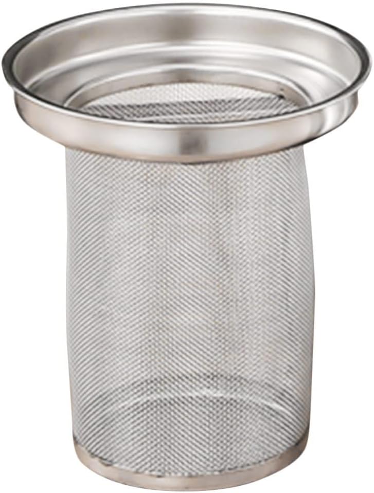 Kichvoe Yerba Mate Cup – Filtro de té de acero inoxidable, tetera de metal, filtro de malla de repuesto, filtro de hojas de té sueltas, cesta más