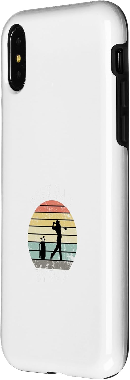 iPhone XXS Best Dad By Par Funny Golf Lover Case