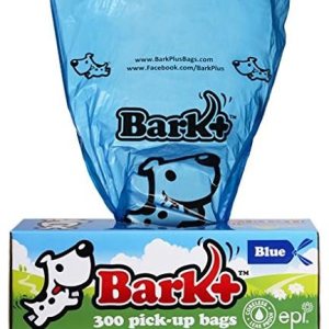 Bolsas para Heces de perro, 300unidades Azul, con corteza + con corteza Bolsas para Heces de perro, 300unidades Azul, con corteza + con corteza