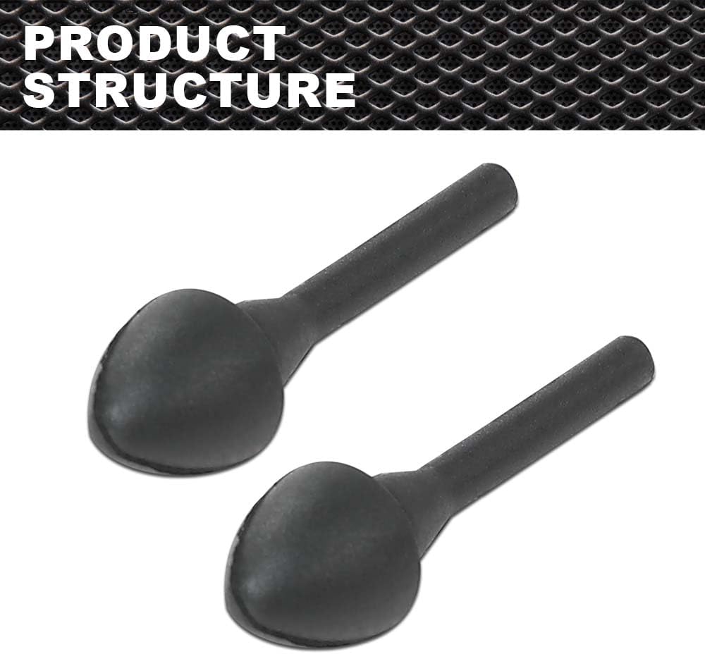 Parachoques de goma para puerta de combustible de gas, compatible con muchos modelos de Chrysler 1945-1990, repuesto de tapón de parachoques de