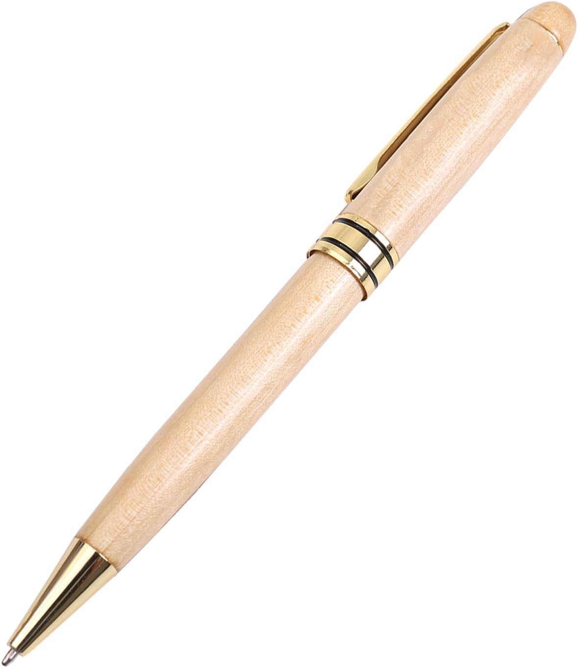 Bolígrafos de madera de palisandro de madera blanca, bolígrafos de madera blanca, recarga, bolígrafo, escritura para suministros de oficina de