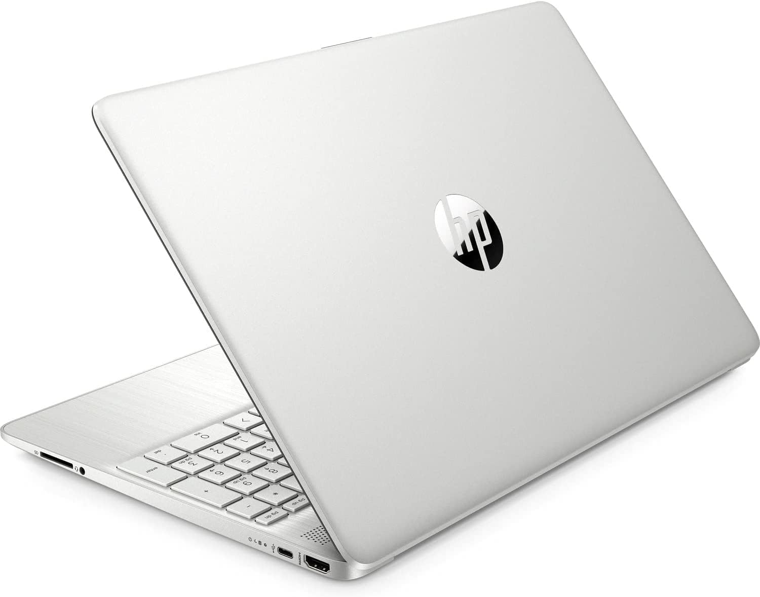 HP Laptop 15-dy2031nr 15.6 pulgadas pantalla táctil HD, Intel Core i3-1115G4 8GB RAM 256GB SSD disco duro tradicional con doble altavoz USB HDMI