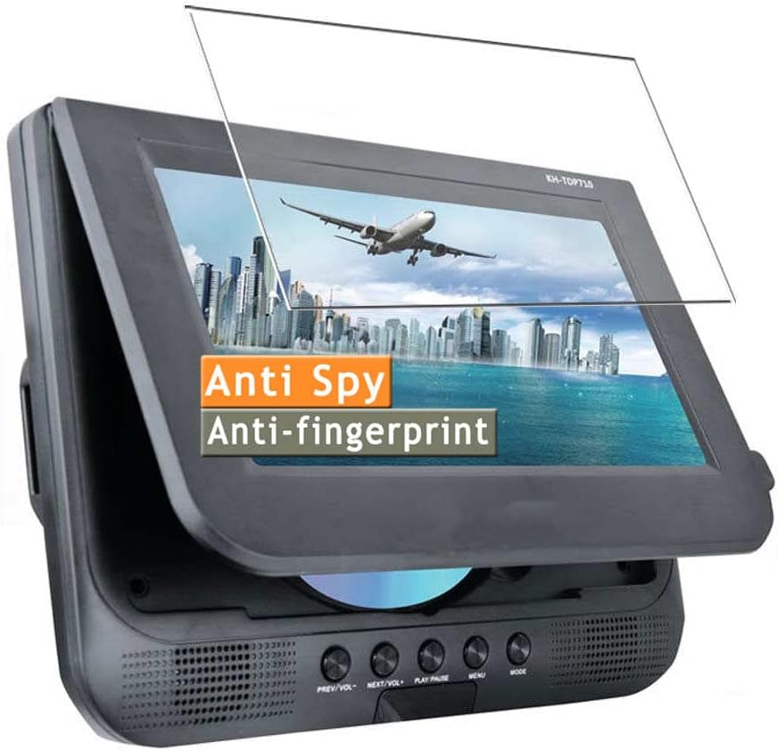 Vaxson Protector de pantalla de privacidad, compatible con KAIHOU KH-TDP710 de 7 pulgadas, protector de película antiespía (no vidrio templado)