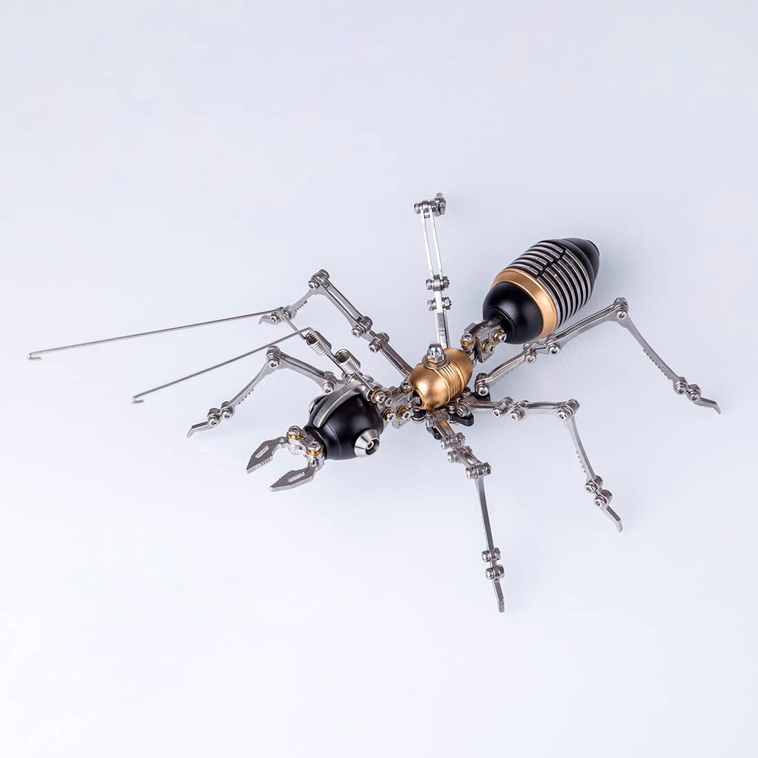 Rompecabezas de metal 3D, kit de modelo mecánico de insectos, hormigas y hormigas, rompecabezas de metal 3D, ensamblaje de bricolaje, rompecabezas