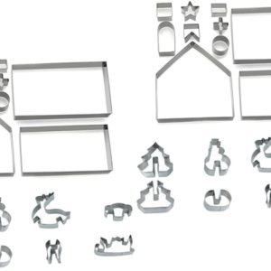 ABOOFAN 36 Pcs Gingerbread Cookie Cutter Christmas Baking Cutters Cookie Cutters for Baking Christmas Cookie Cutter Reindeer Cookie Cutters Xmas ABOOFAN 36 Pcs Gingerbread Cookie Cutter Christmas Baking Cutters Cookie Cutters for Baking Christmas Cookie Cutter Reindeer Cookie Cutters Xmas