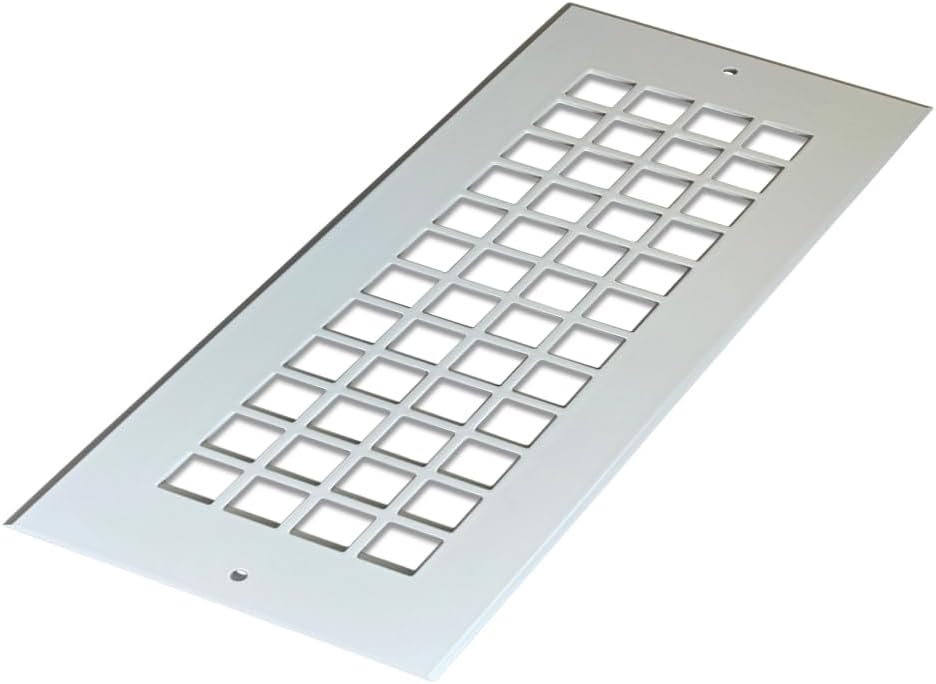 Christopher Scott Design – Cubierta de ventilación blanca, cubierta de ventilación de techo, cubierta de ventilación decorativa, ventilación de aire
