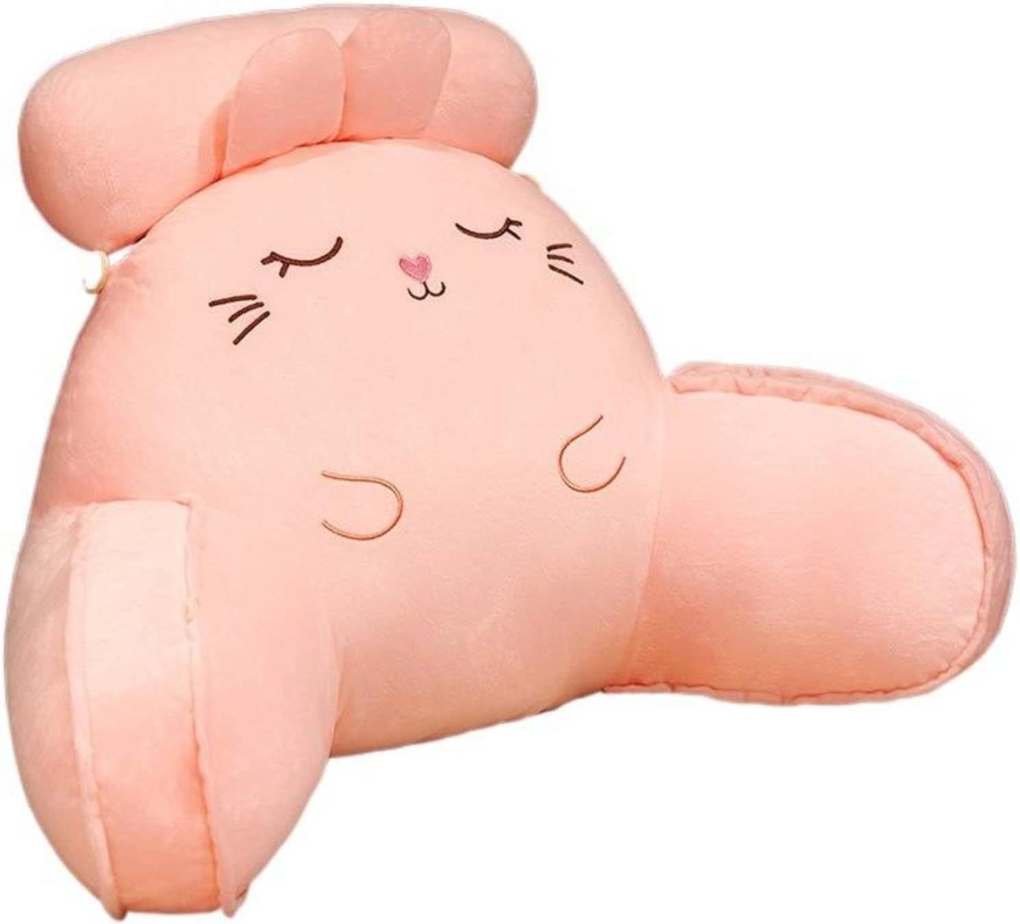 Mesita de noche Tapicería Suave Respaldo grande Sofá Cojín Dormitorio Almohada Cama Lectura Cama Respaldo Madera Cojín Almohada Cojín