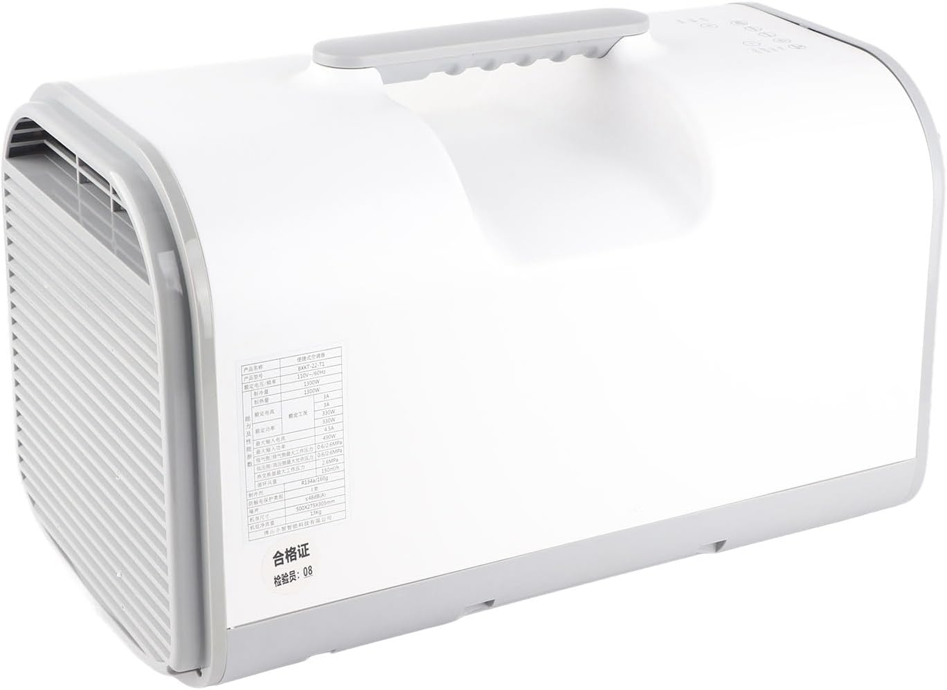 Aire acondicionado portátil de alta eficiencia, unidad de enfriamiento de CA para el hogar, refrigeración rápida, ahorro de energía, silencioso
