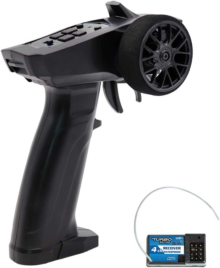 Kit de transmisor y receptor RC, transmisor y receptor de radio de 2.4 GHZ de 3 canales, transmisor y receptor 91803GVT Rc