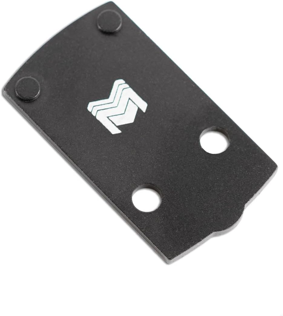 Monstrum Hellcat OSPGlock 43X48 MOS – Placa de punto rojo  Compatible con Holosun 407k507kRMSc Footprint Red Dots