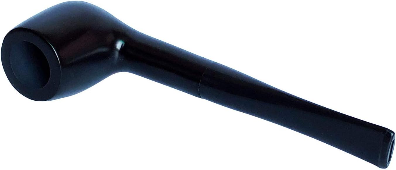 Pipa de tabaco, pipa para fumar de palisandro Churchwarden con soporte para tubería, broca de tubo, raspador 3 en 1, filtro de tubería, aldera de